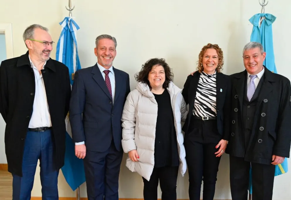 Arcioni recibió a la ministra Carla Vizzotti en Comodoro Rivadavia