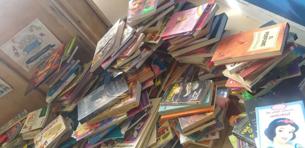  Campaña solidaria: Canjean libros por lámparas led