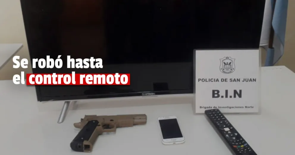 Detuvieron al ladrón que desvalijó un domicilio y se recuperó todo lo robado