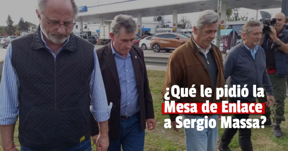 La Mesa de Enlace, tras la reunión con Sergio Massa: “El Gobierno no nos dio respuestas concretas”