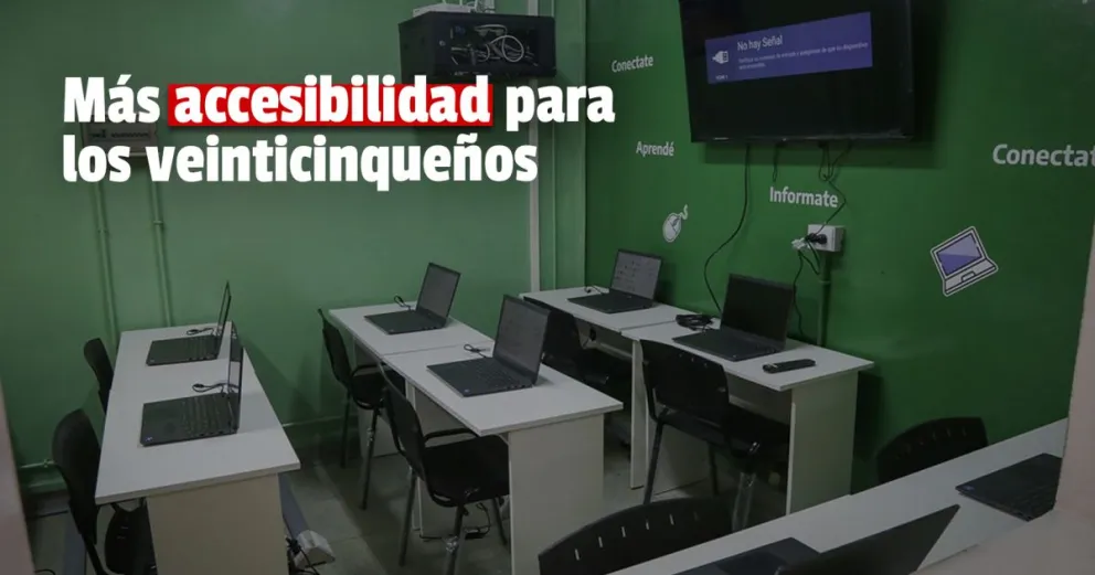 Se puso en funcionamiento un Punto Digital que optimizará la conectividad en 25 de Mayo