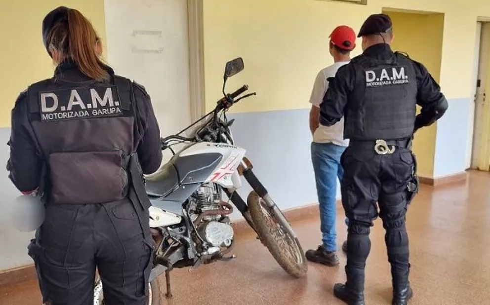 Recuperan en Posadas una moto que fue robada en 2015 en Aristóbulo del Valle