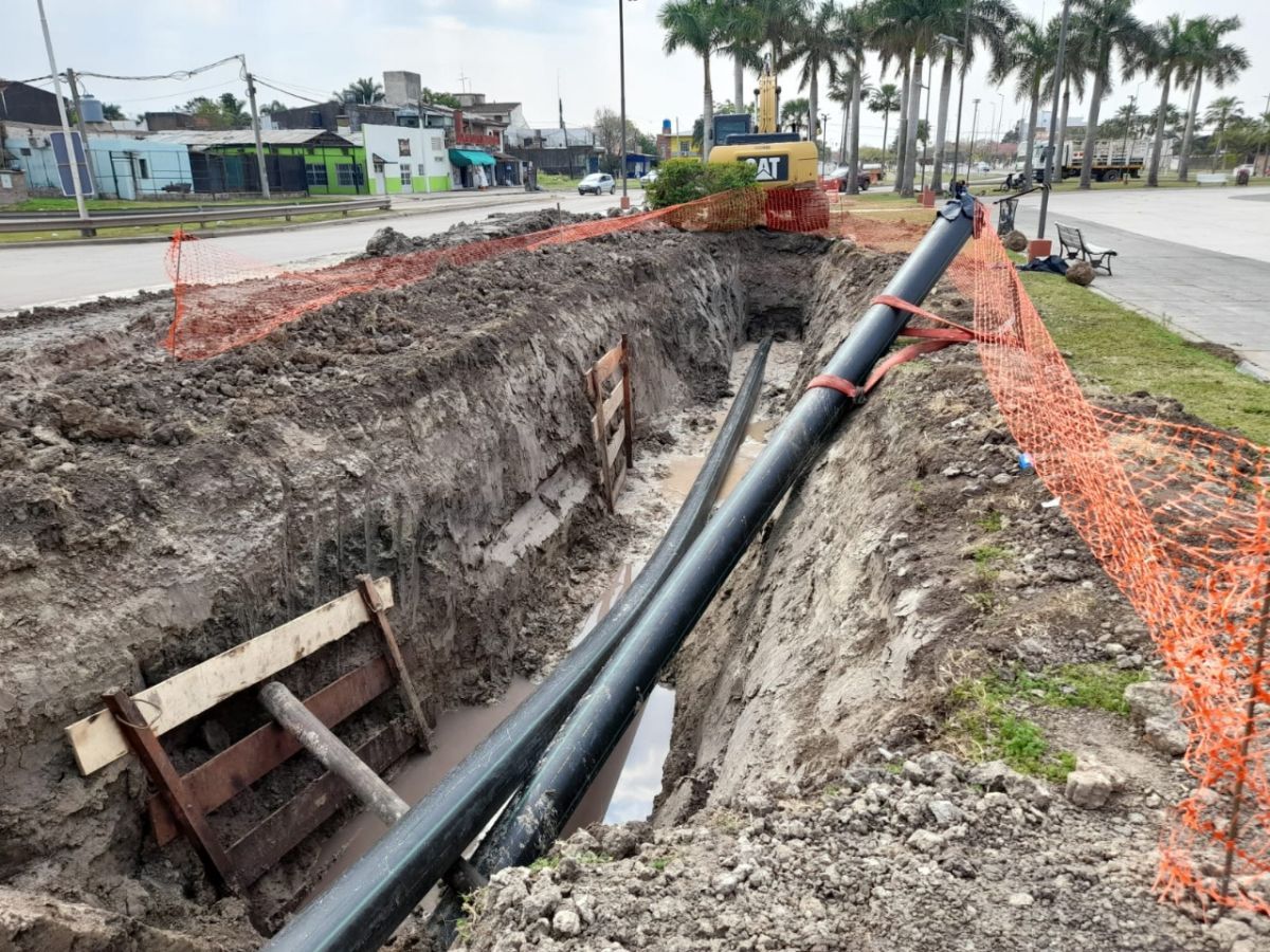 Se llevarán a cabo nuevas obras de agua y cloaca en el Barrio Liborsi
