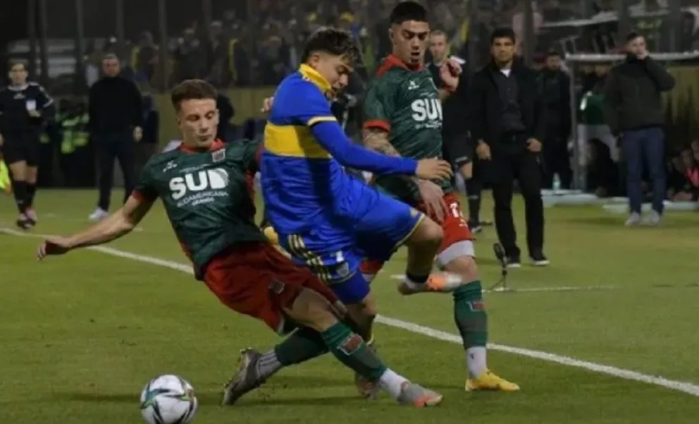 Imagen impactante: la foto del tobillo de Exequiel Zeballos