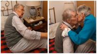 Llevan juntos 65 años, a ella la internaron y su reencuentro se volvió viral: “Te extrañé segundo a segundo”