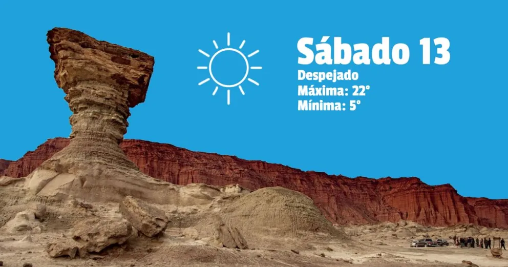 Sábado agradable con un solcito a pleno 