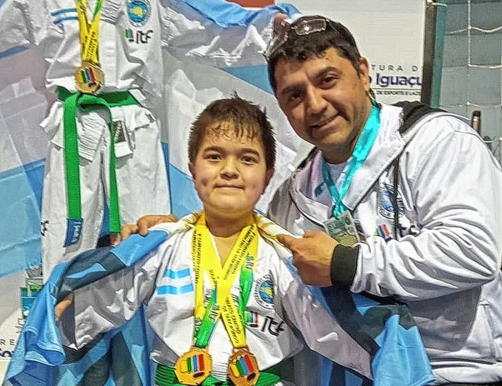 Fausto Ramos logró dos medallas en el Sudamericano