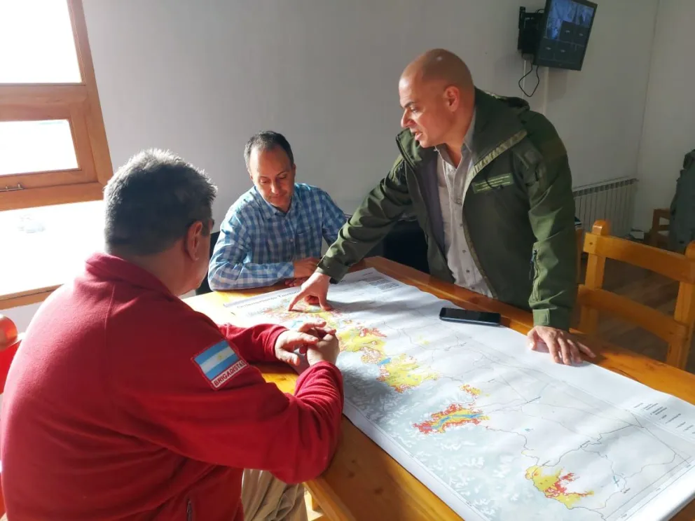 Provincia despliega recursos en forma preventiva para atender el temporal en la zona cordillerana 