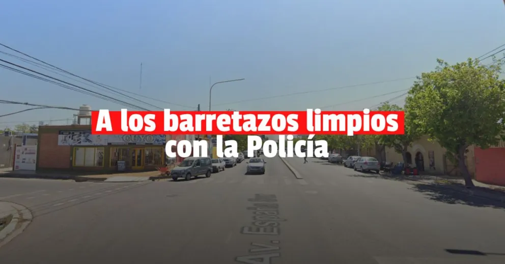 Se resistió al arresto y atacó a la Policía con una barreta