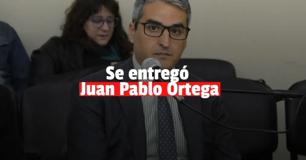 Se entregó el funcionario judicial Juan Pablo Ortega 