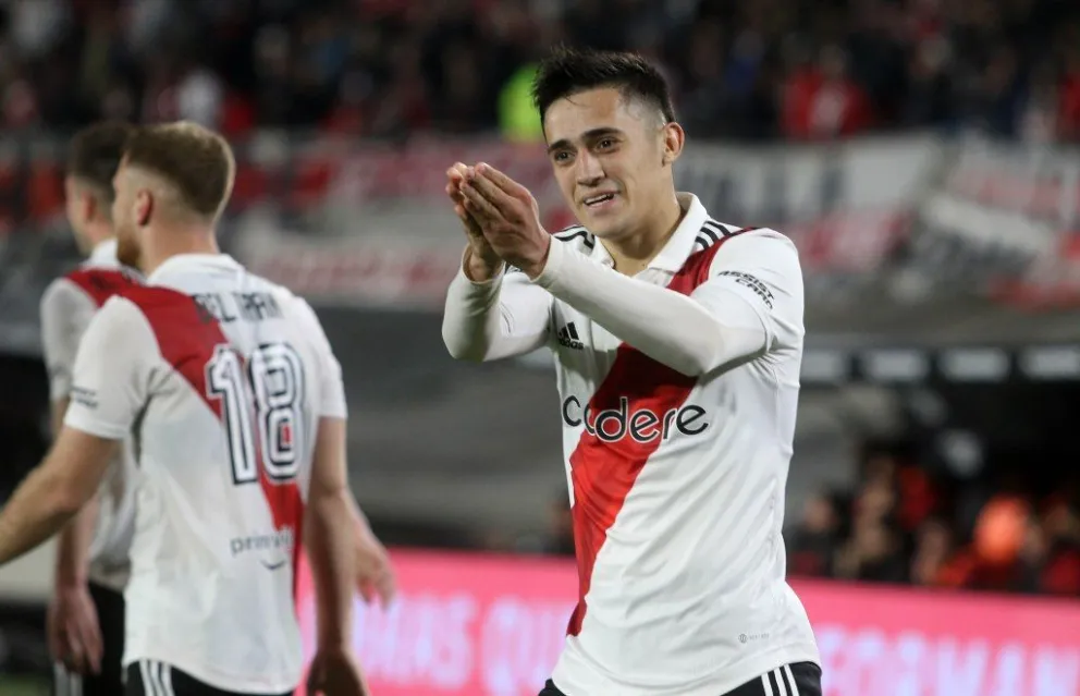 River fue efectivo y goleó a Newell´s de la mano de Solari, que abrió el partido