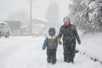 Emiten alerta por intensas nevadas persistentes para Bariloche