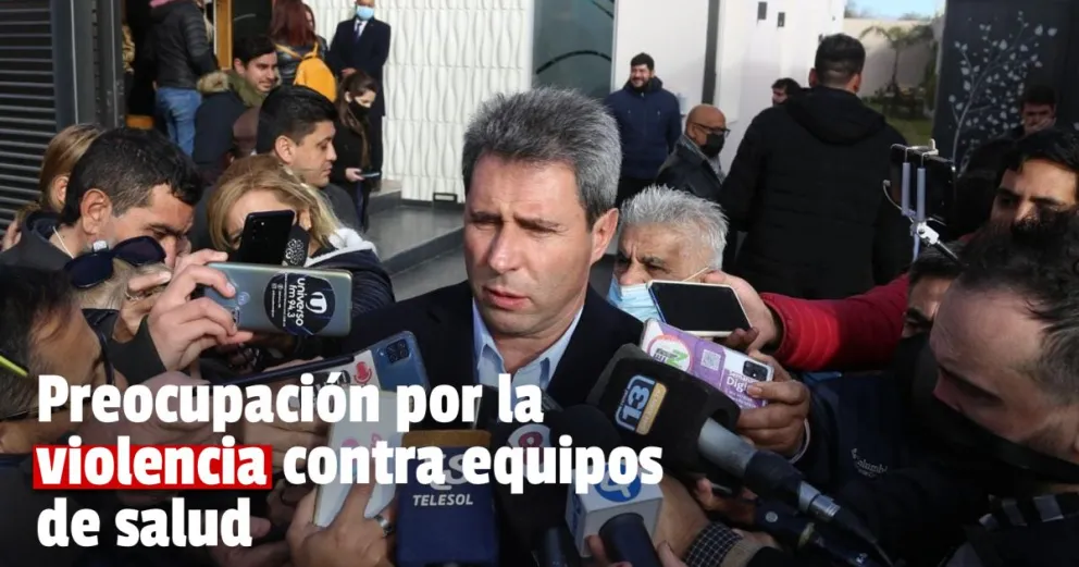 Uñac habló de la agresión al Dr. Luque 