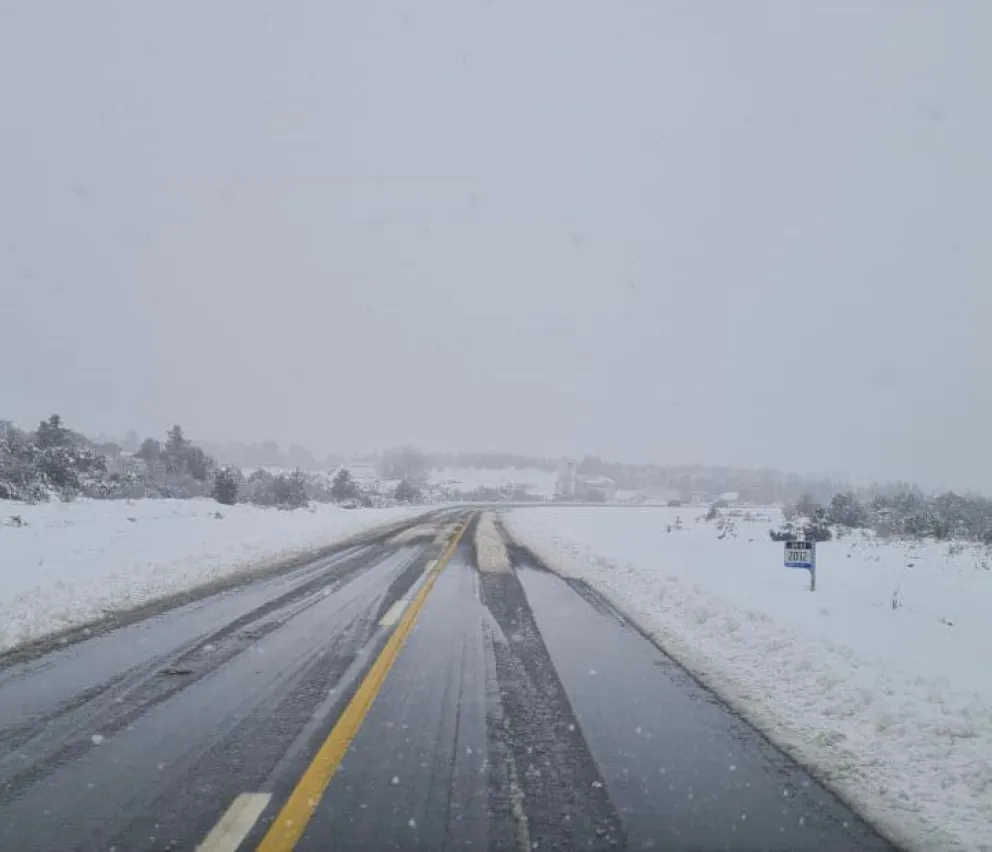 Ruta 40: uso obligatorio de cadenas 