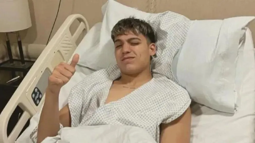 Exequiel Zeballos y un sentido mensaje tras la grave lesión que sufrió