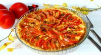 Tarta de tomates: exquisita e ideal para un brunch o acompañar la merienda