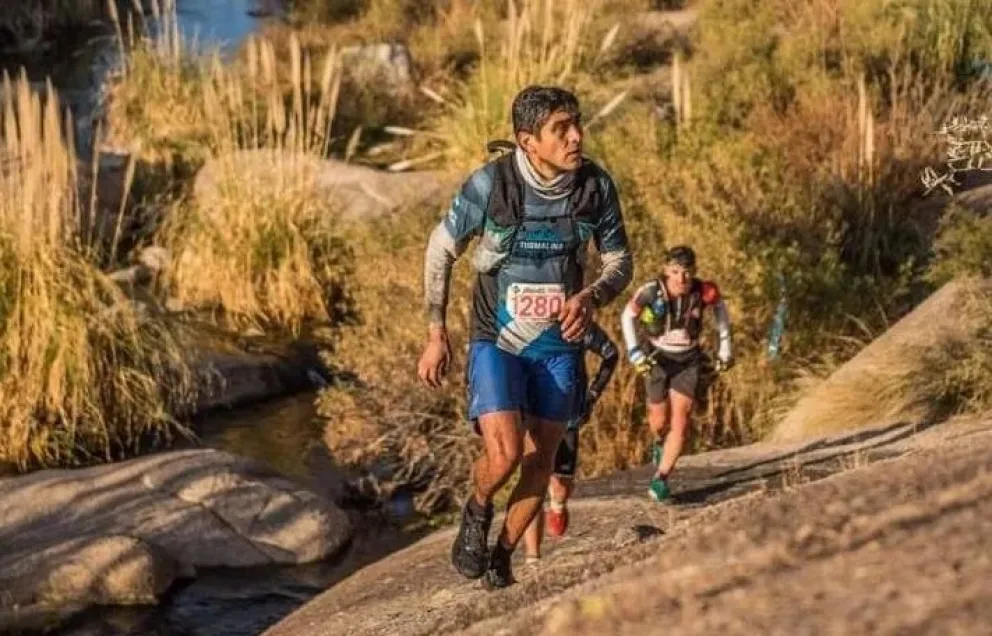 Javier Mariqueo tuvo un gran debut en el Sudamericano de Trail