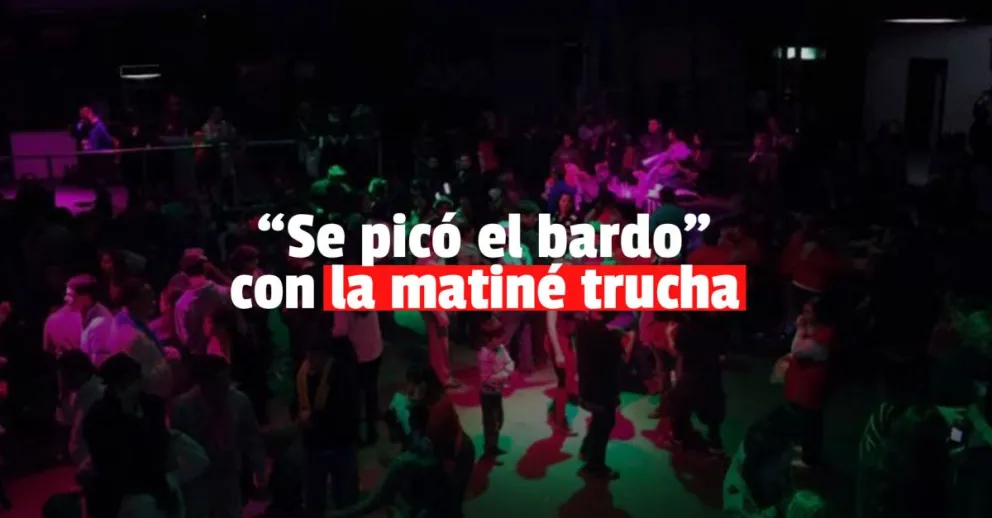 Estafaron a un grupo de menores con un matiné trucho 