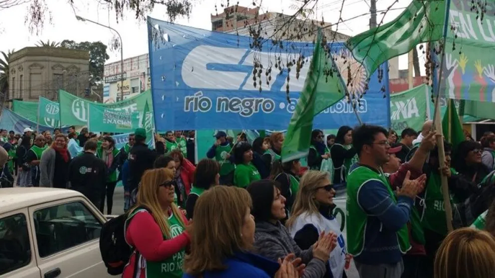 La CTA Autónoma para 48 horas en Río Negro para reclamar a Nación