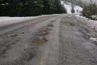 Insisten en la "urgente" repavimentación de la Ruta 40 entre Bariloche y El Bolsón
