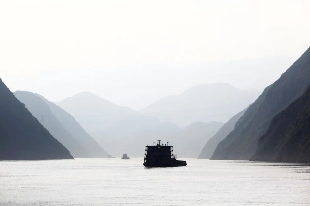 China: el río Yangtsé se encoge por ola de calor y sequía que amenazan cultivos