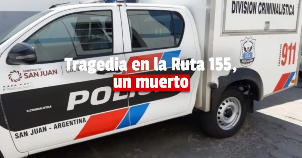 Un hombre falleció después de chocar en la Ruta 155