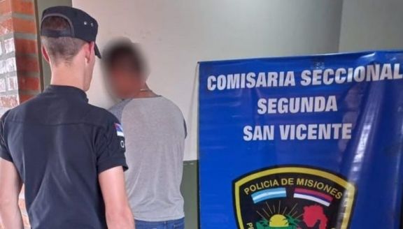 Robó artefactos de una escuela en San Vicente y terminó detenido 