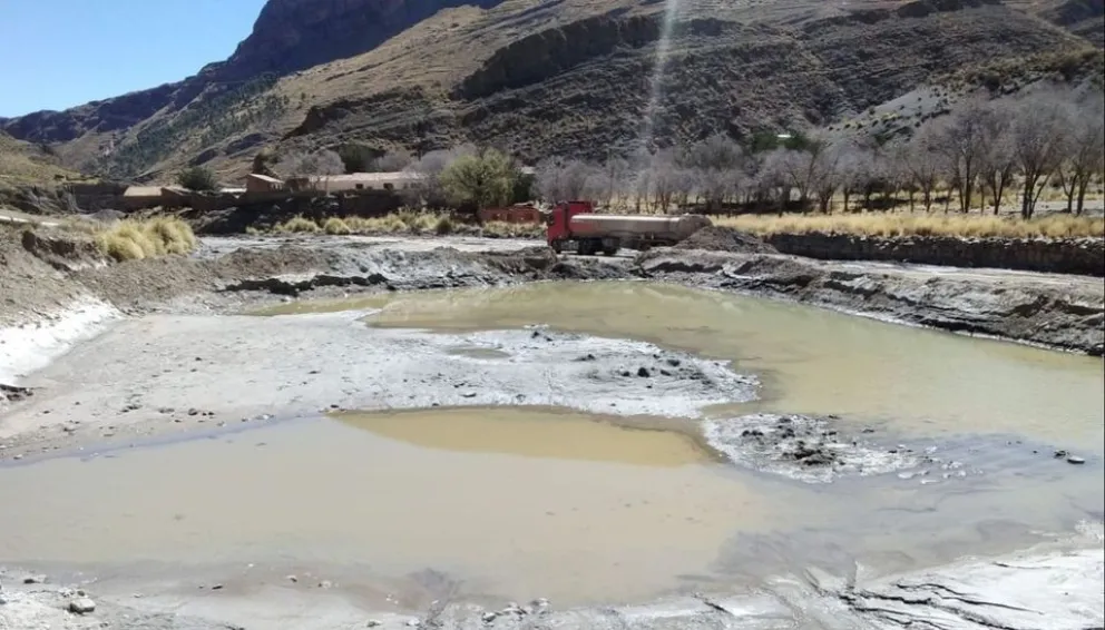 Los análisis de laboratorio indican que el agua del Pilcomayo no es apta para consumo
