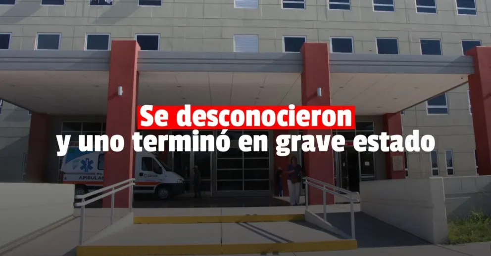 Un hombre quedó internado y con un fuerte golpe en su cabeza tras una gresca