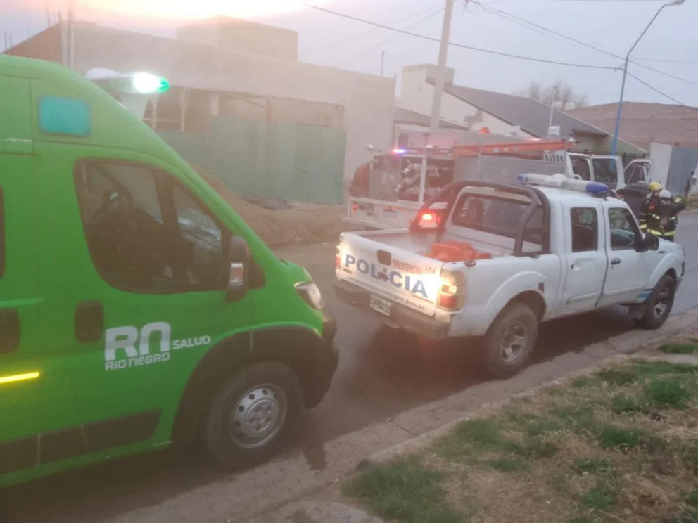 Solo un susto: principio de incendio en una vivienda fue controlado a tiempo