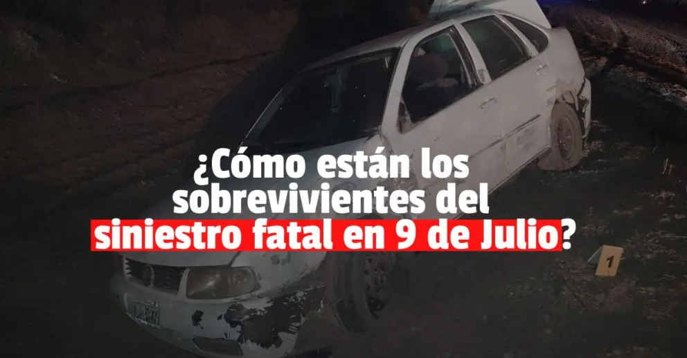 Trascendieron más detalles del siniestro fatal en 9 de Julio 
