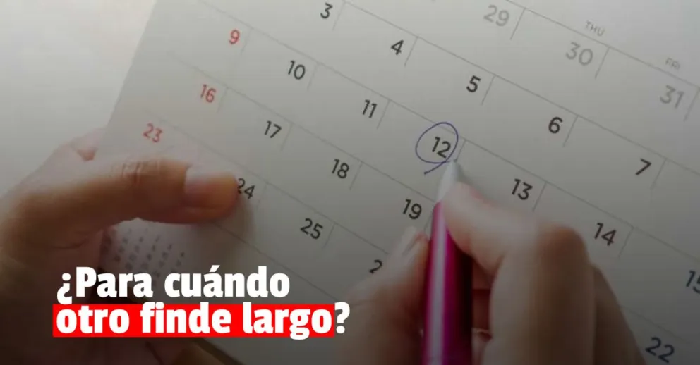 Cuándo es el próximo fin de semana largo en Argentina
