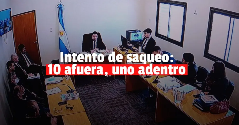 De los 11 detenidos por el intento de saqueo al Chango Mas, uno solo va al Penal