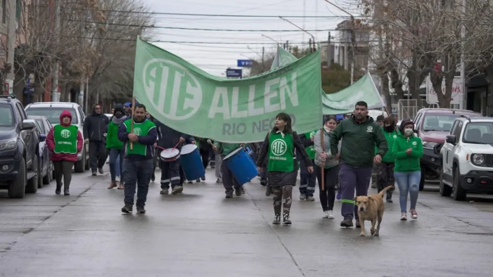 Intervino Trabajo y levantaron el corte de ruta en Allen