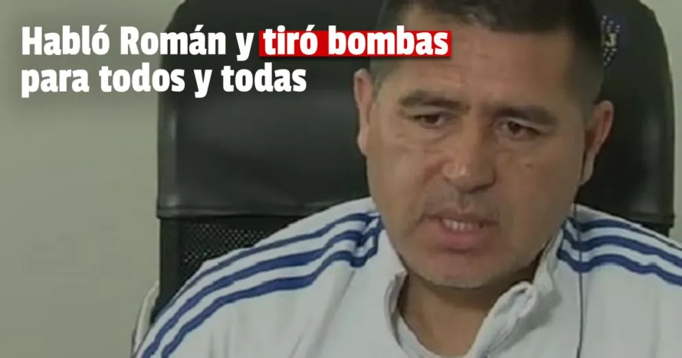 Román: “Deben reflexionar, esperemos que no ocurra más”