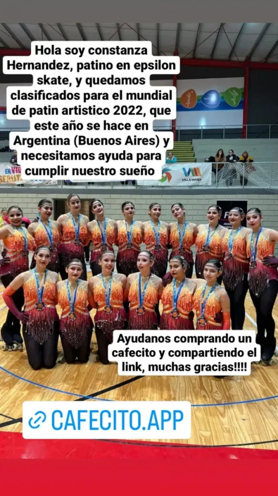  Patinadoras apelan a bolsillos solidarios para que la Comarca esté representada en el Mundial 2022