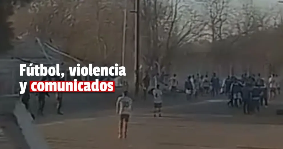 Tras el violento episodio, los clubes implicados emitieron un comunicado