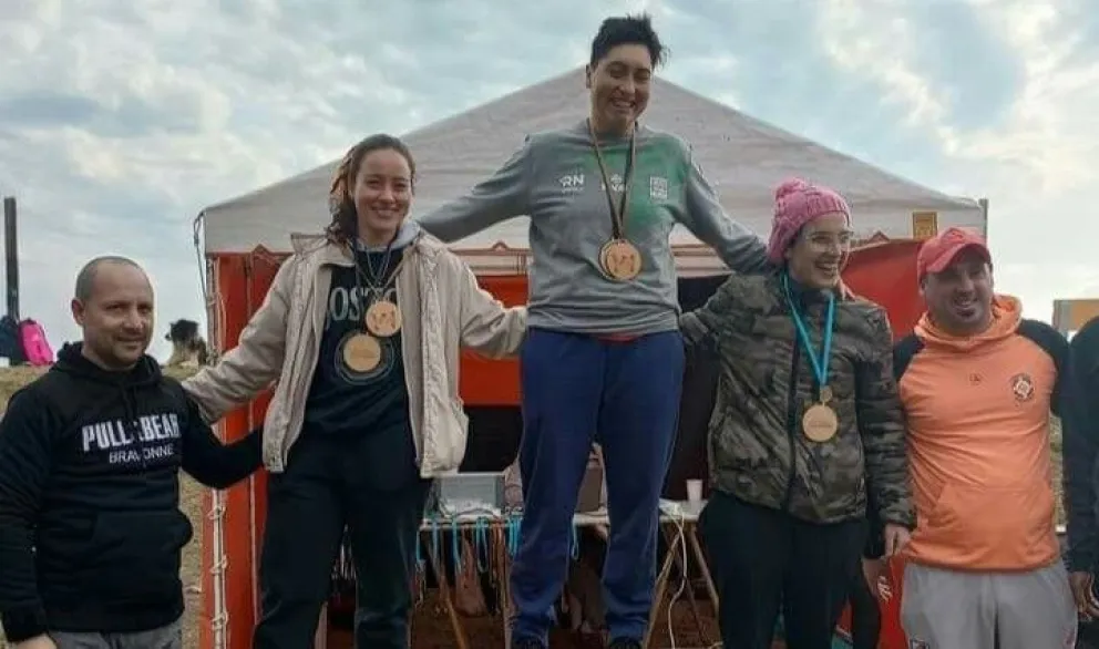 La nadadora viedmense cosechó otro triunfo en la natación de Aguas Frìas