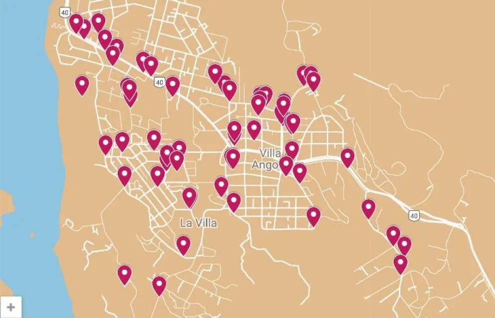 Mapa de Espacios Públicos de miedo: Estos son los 60 lugares más temidos por las mujeres