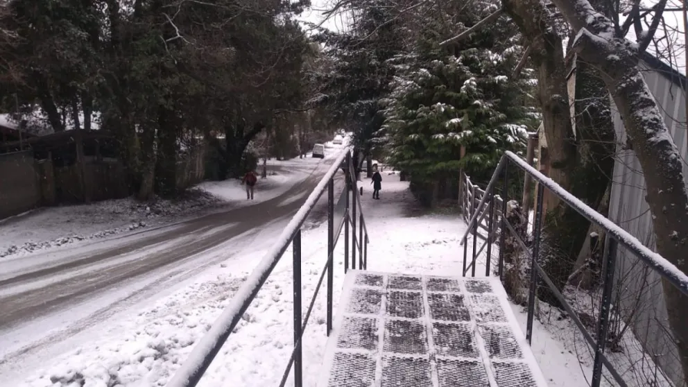 Continúan las nevadas en la región: mirá el pronóstico extendido para Bariloche