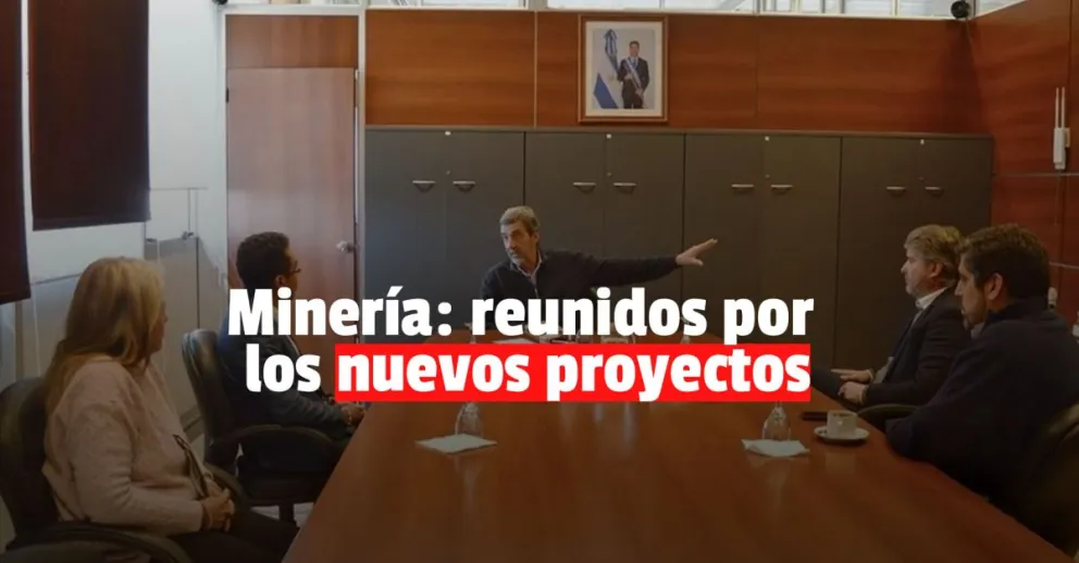 Autoridades de la minería se reunieron con el ministro Astudillo por los nuevos proyectos