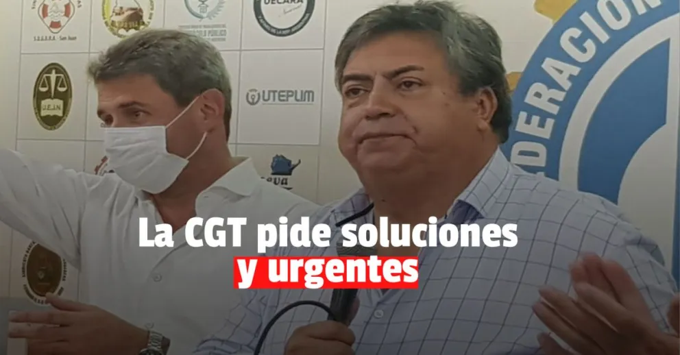 La CGT emitió un comunicado y dijo que la situación requiere soluciones urgentes