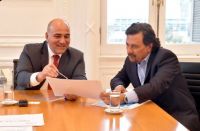 Gustavo Sáenz y Juan Manzur juntos por el proyecto del gasoducto