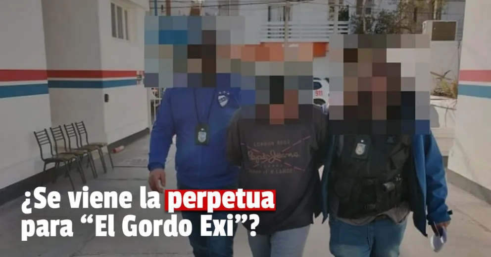 Cayó "El Gordo Exi", quien estaba prófugo por un robo y asesinato 