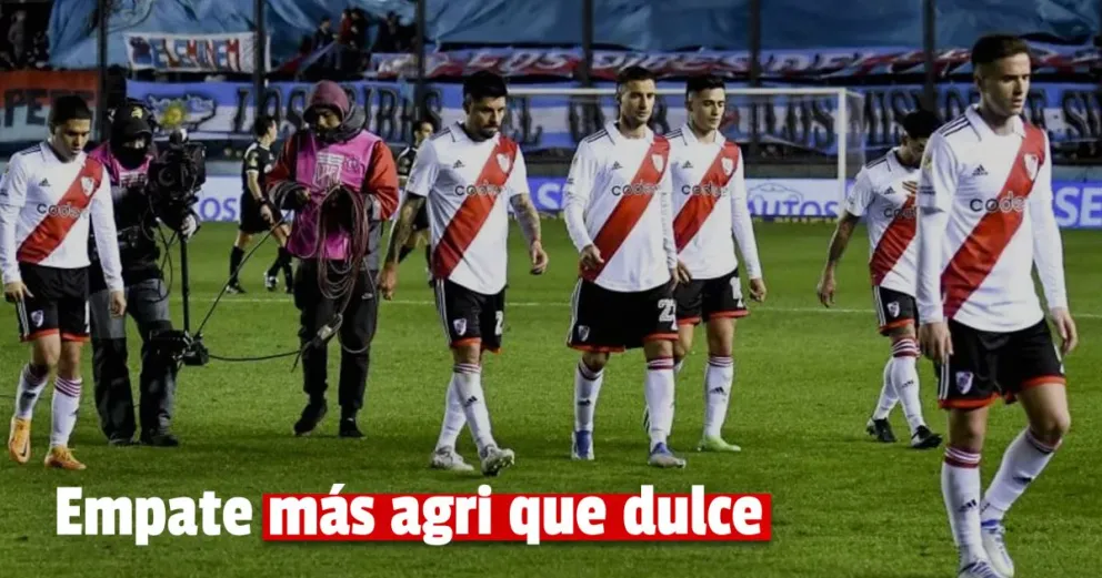 River empató sin goles con Arsenal