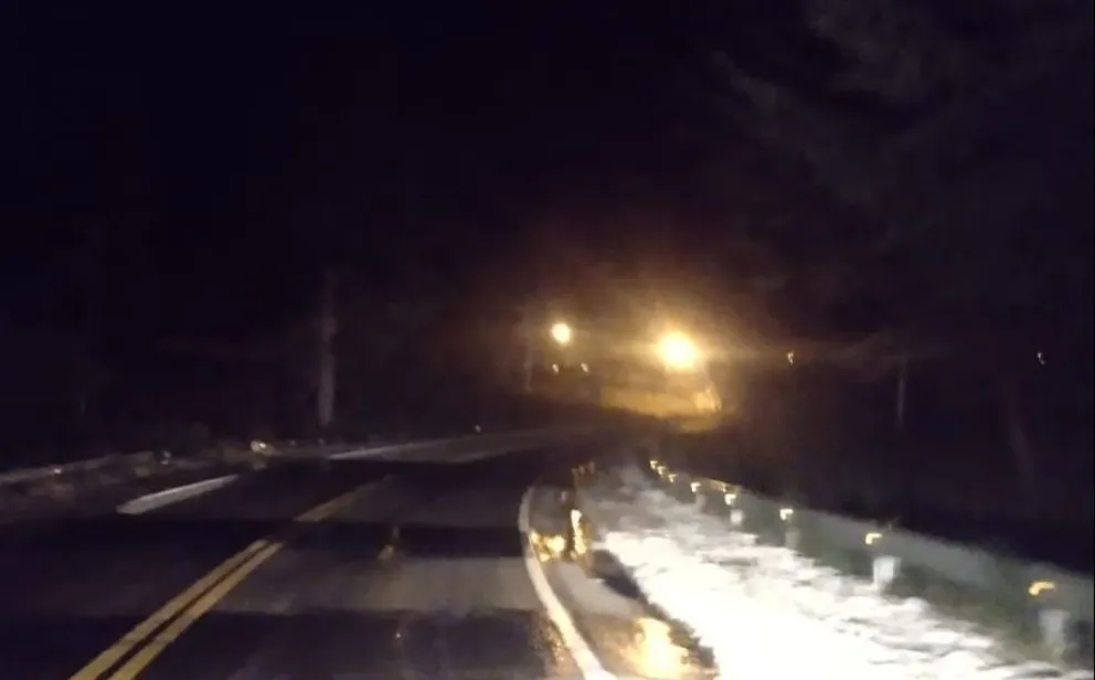 Precaución por tramos con hielo: así están las principales rutas rionegrinas