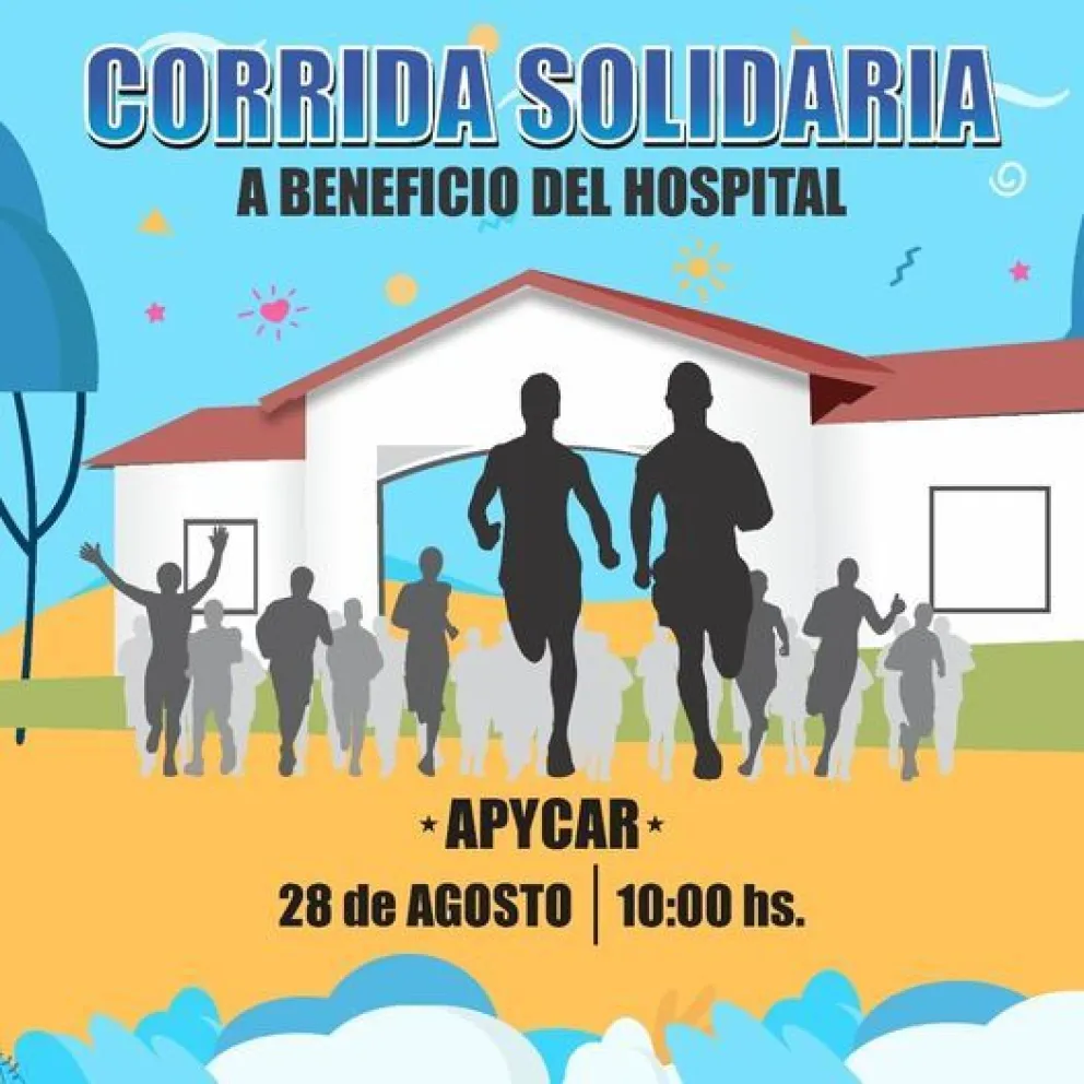 ¿Todavía no te anotaste?: falta menos para la “corrida solidaria” a beneficio del hospital