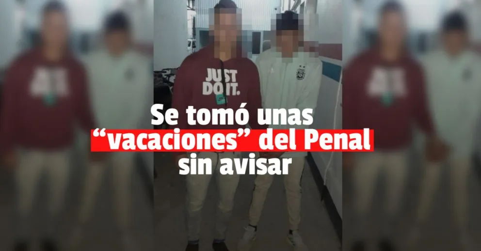 Se fugó del Penal y lo atraparon un mes después