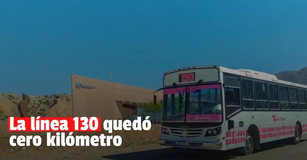 La línea 130 de la RedTulum con mejoras y modificaciones