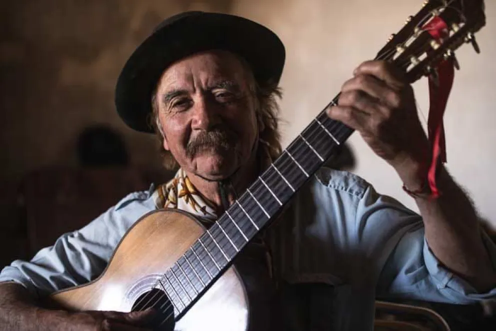 Saúl Huenchul en Villa La Angostura